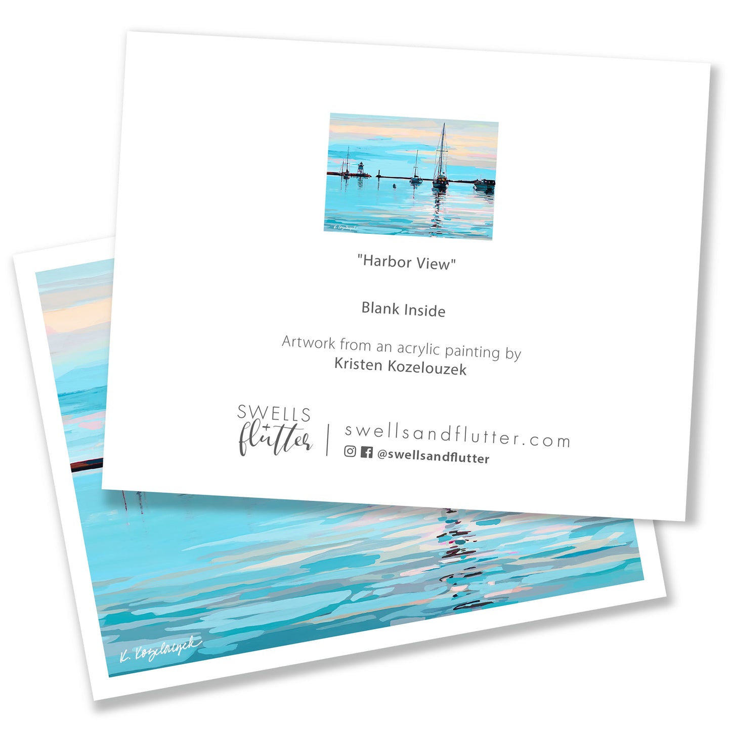 Harbor View | Notecard