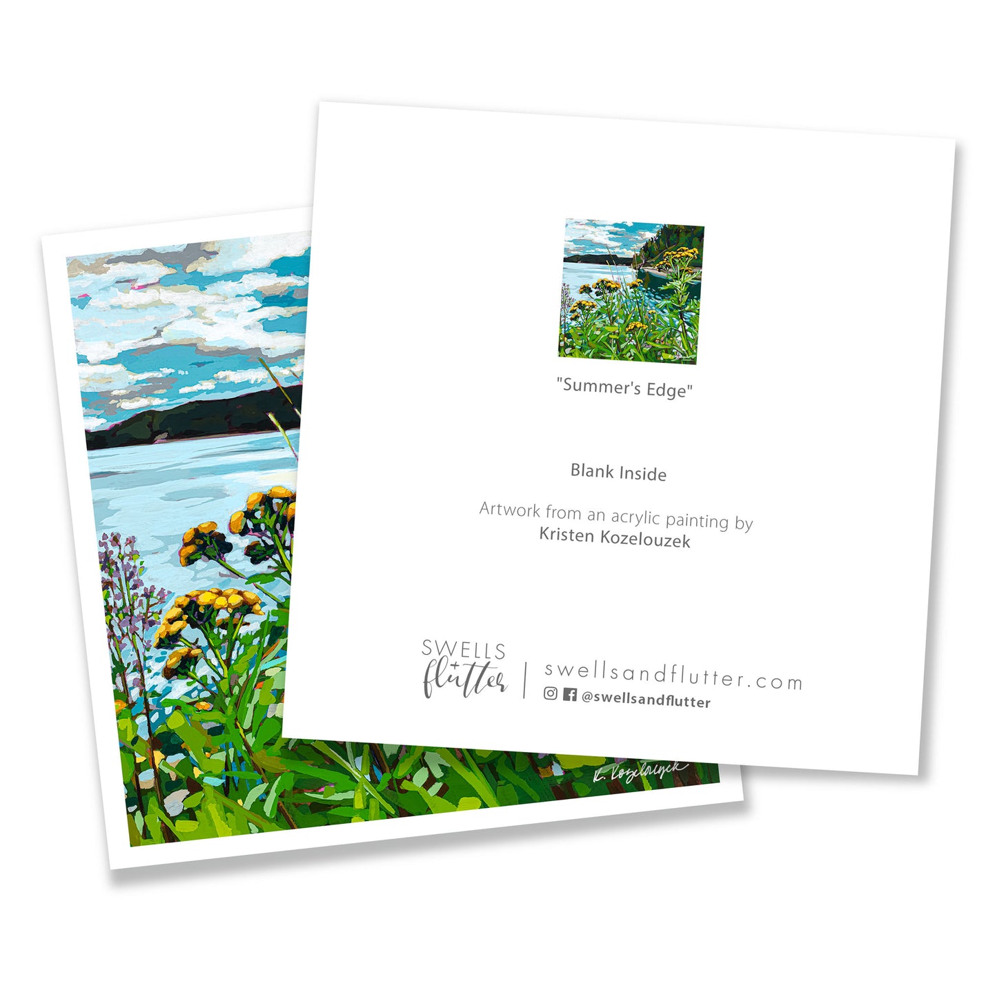 Summer's Edge | Notecard