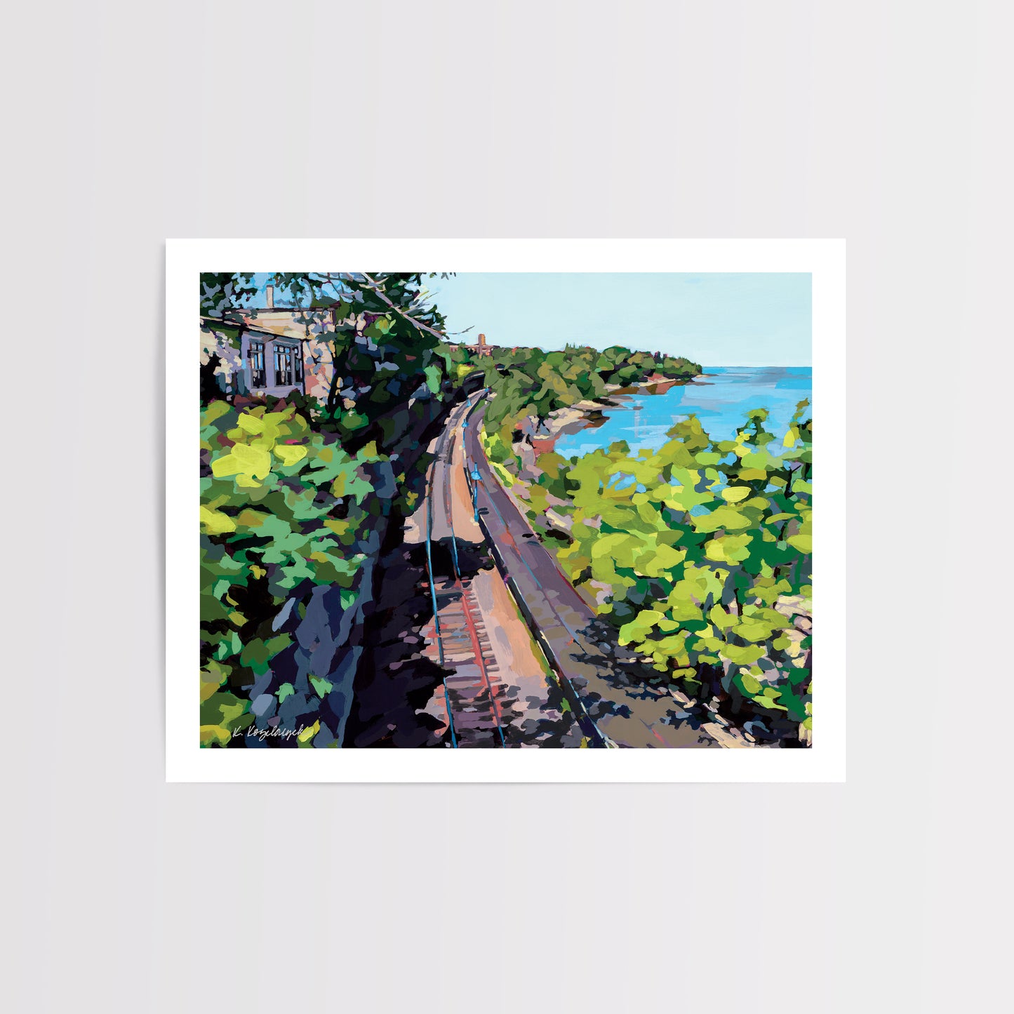 “Lakewalk” – Art Print