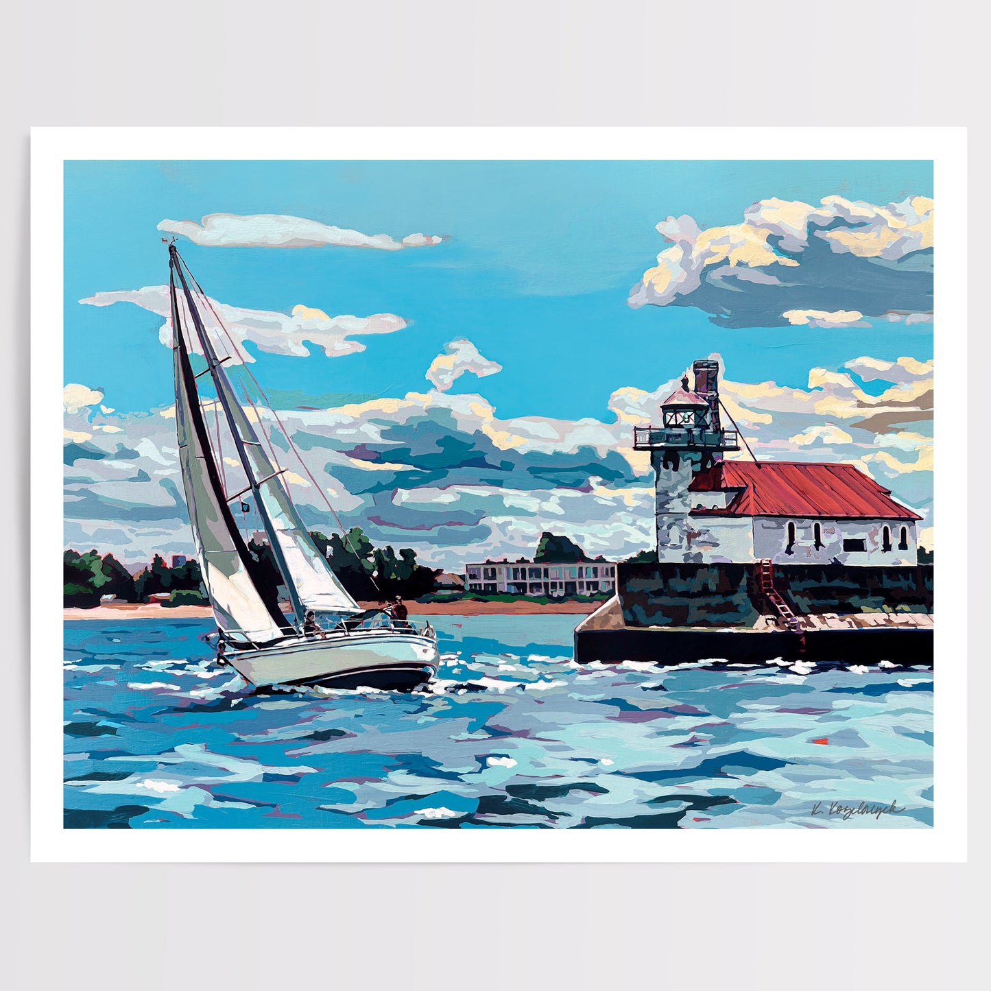 "Set Sail” (Duluth) – Art Print