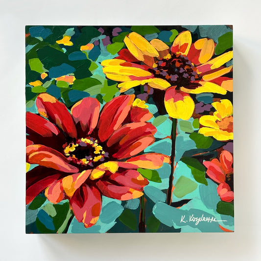 Fall Floral – (Original)