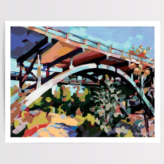 "Gooseberry Falls HWY Bridge” – Art Print