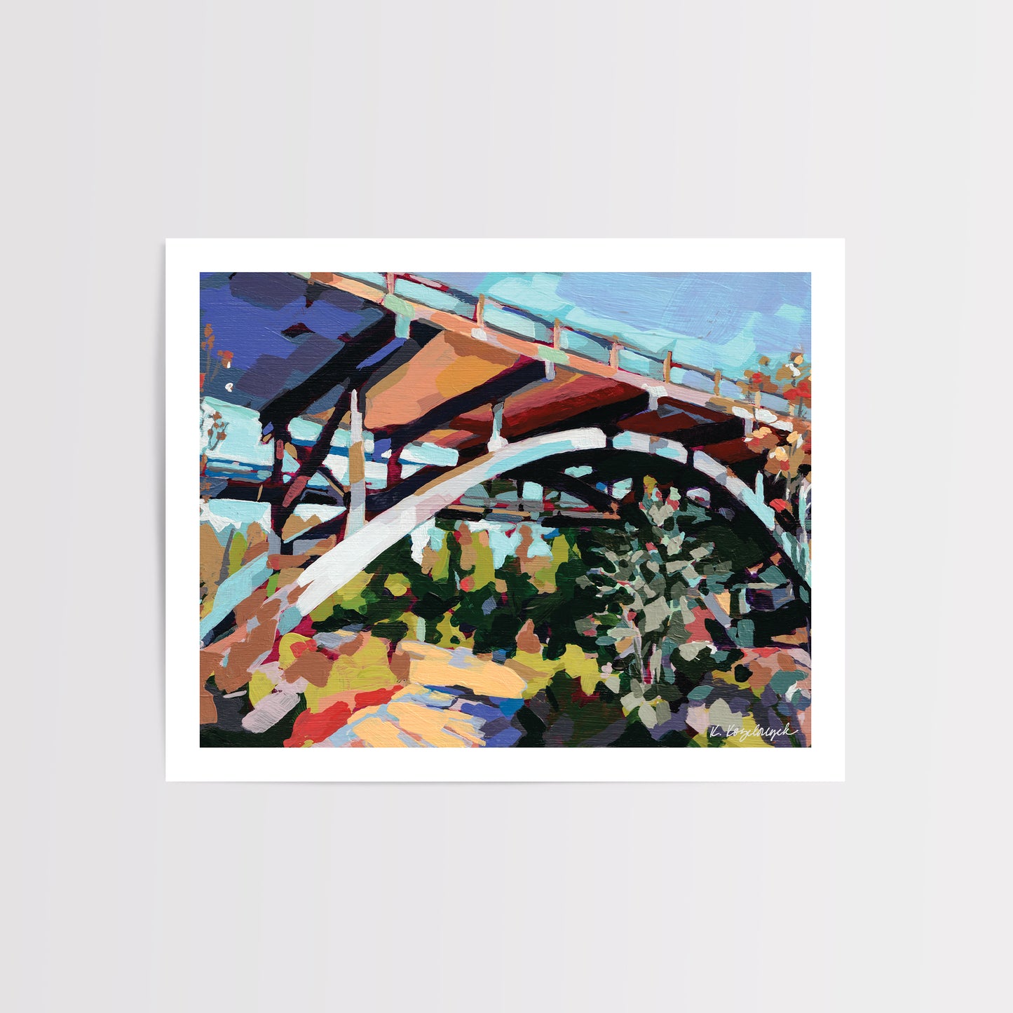 "Gooseberry Falls HWY Bridge” – Art Print