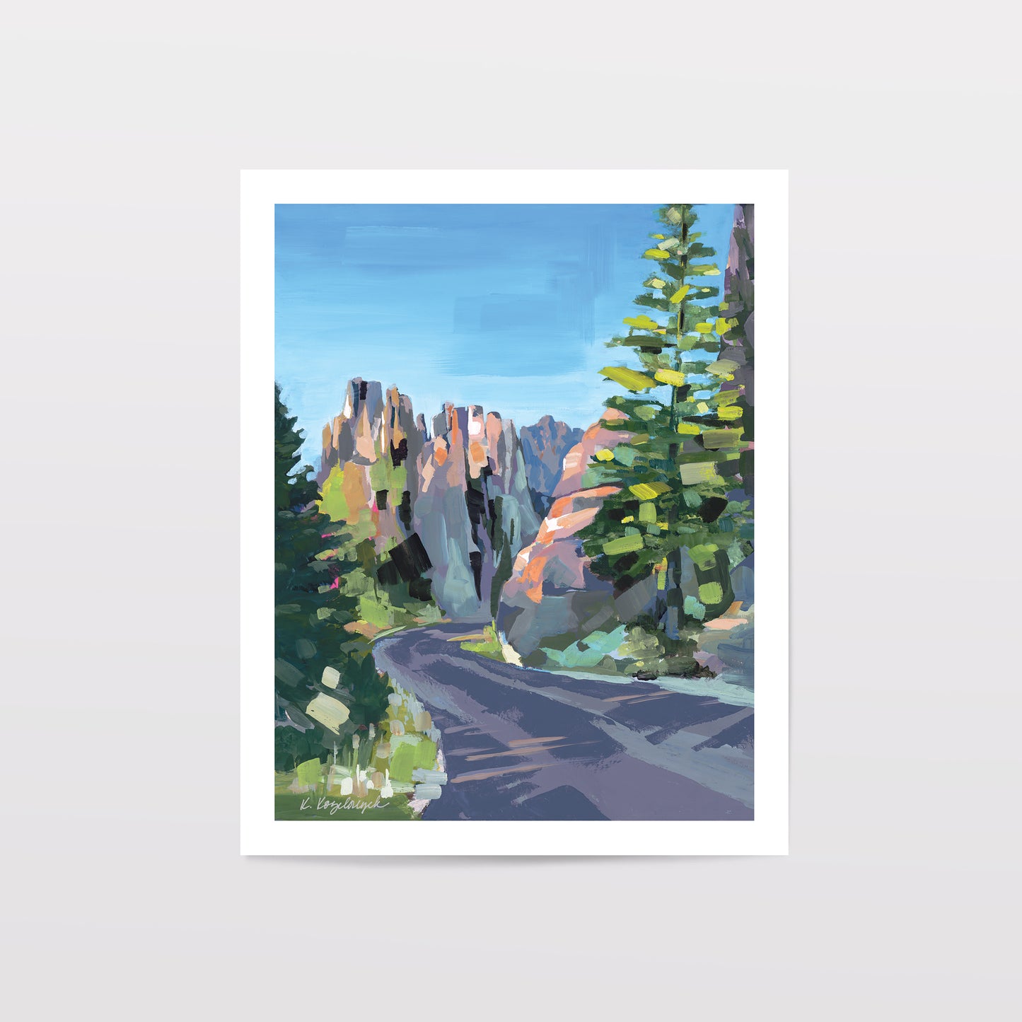 "Needles Highway” – Art Print
