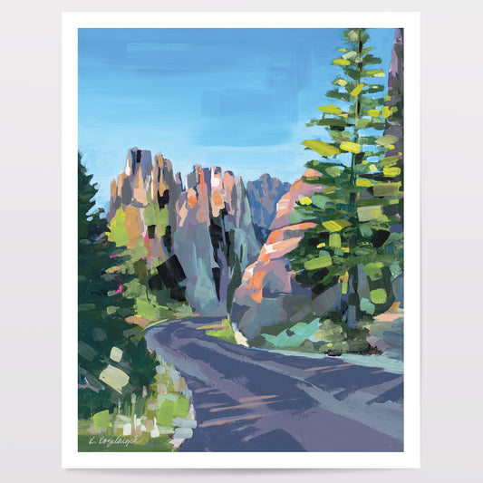 "Needles Highway” – Art Print