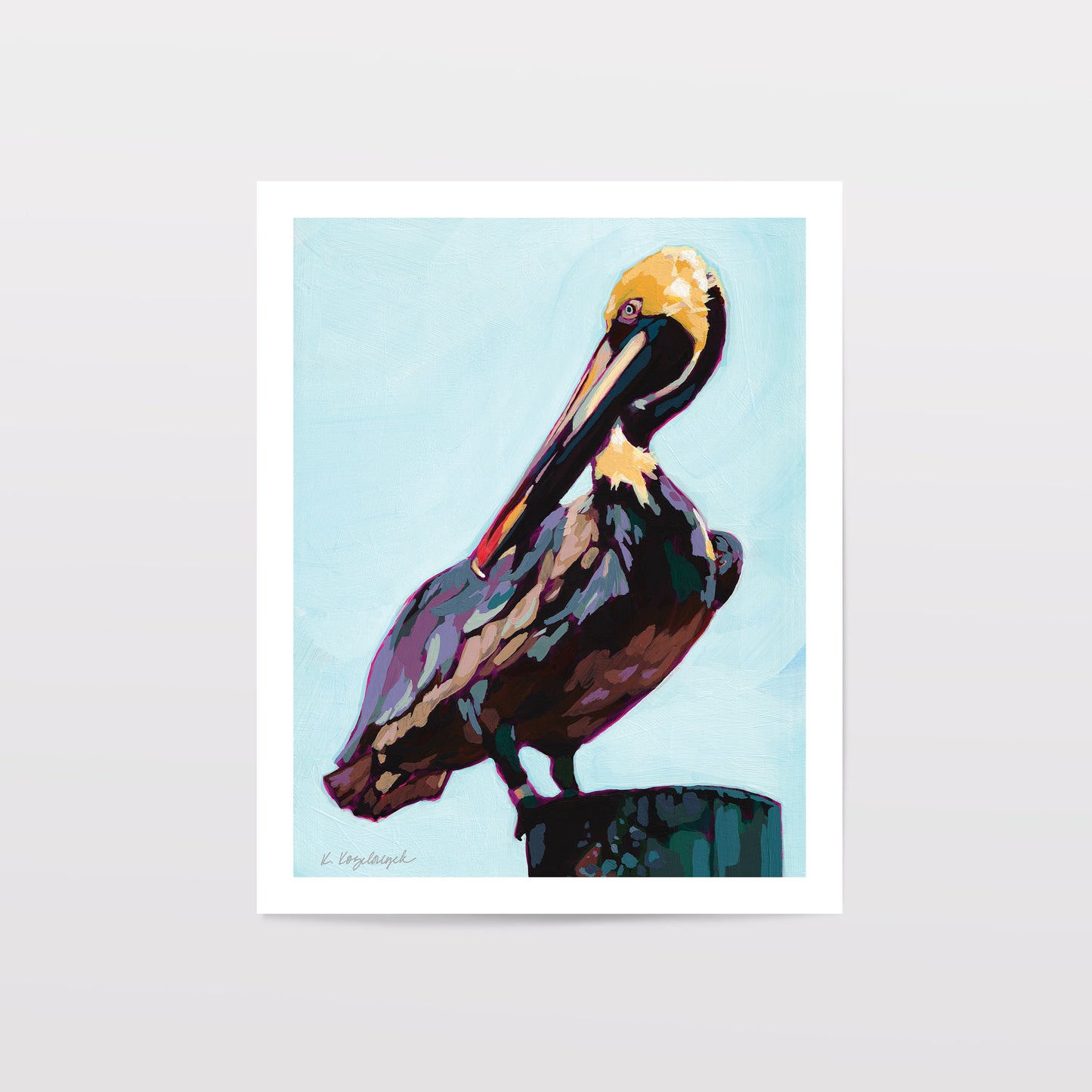 "Pelican” – Art Print