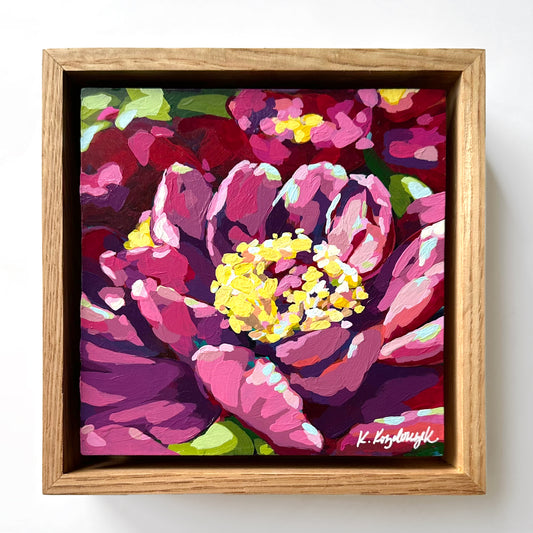 Pink Peony – (Original)