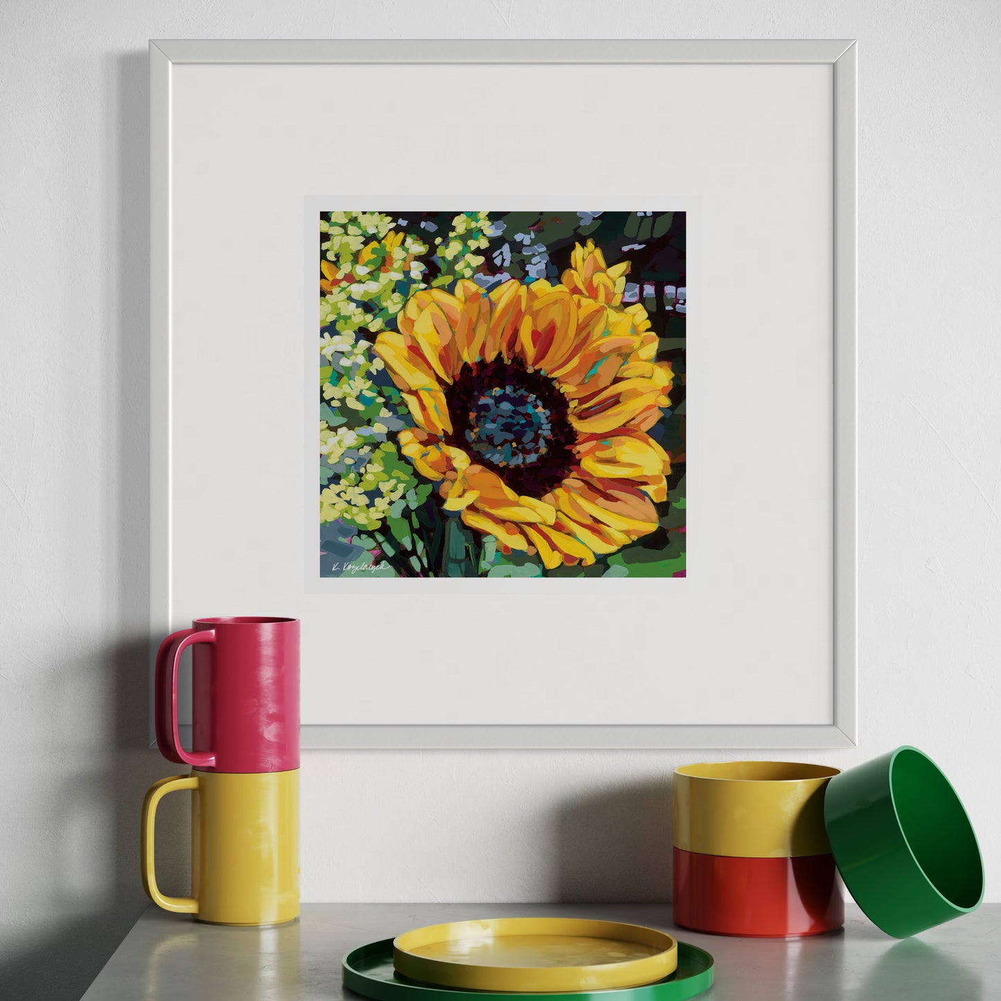"Sunflowers” – Art Print
