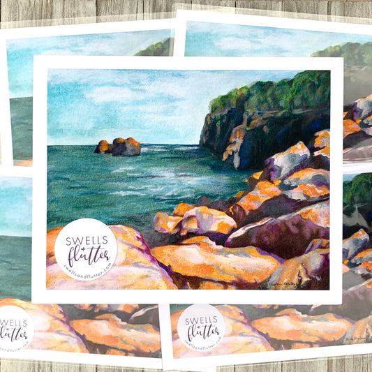 “Taking the Leap” — Art Print