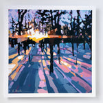 Load image into Gallery viewer, “Snowy Sunset” – Art Print
