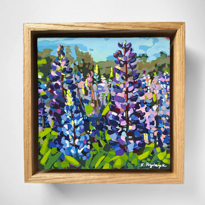 Lupine | Original Acrylic Painting