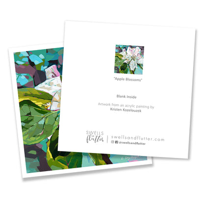 Apple Blossoms | Notecard