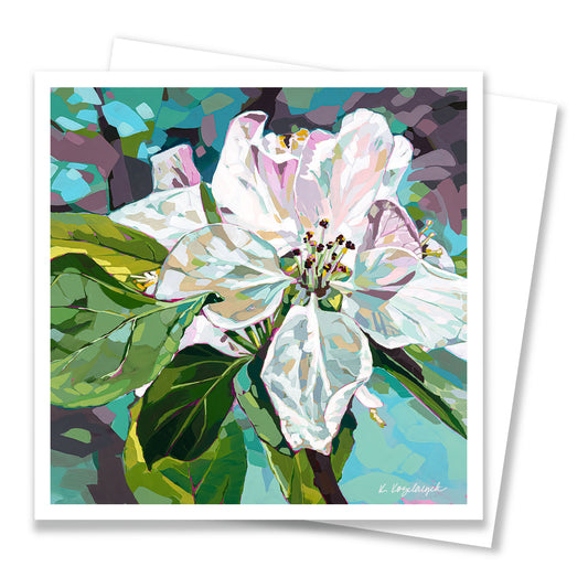 Apple Blossoms | Notecard