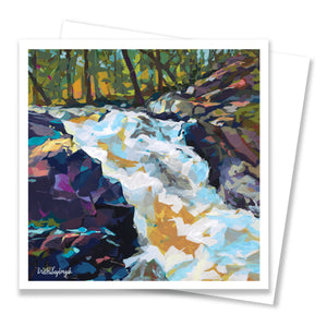 ‘Chester Creek Falls” – Notecard