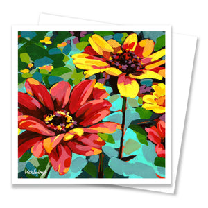 “Fall Floral” – Notecard
