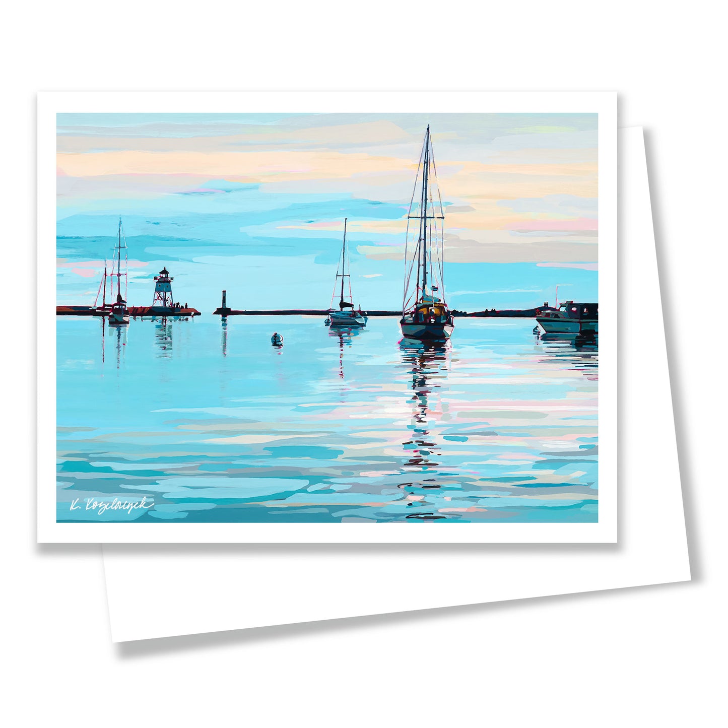 Harbor View | Notecard