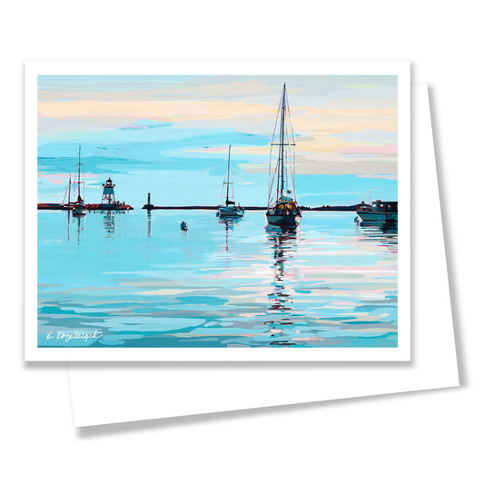 Harbor View | Notecard
