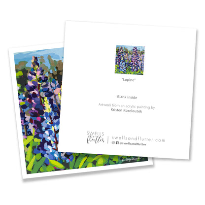 Lupine | Notecard