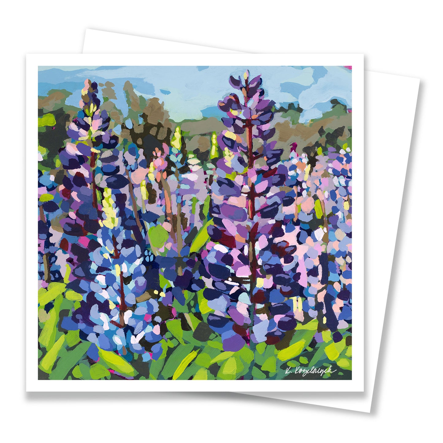 Lupine | Notecard
