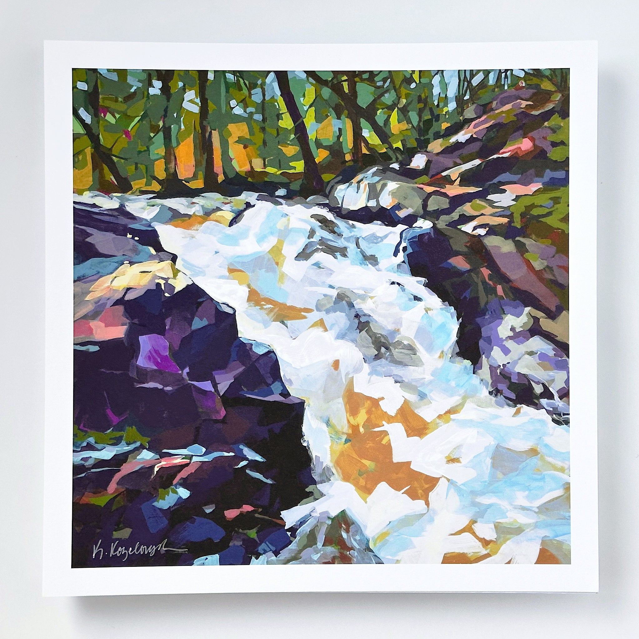 "Chester Creek Falls” – Art Print