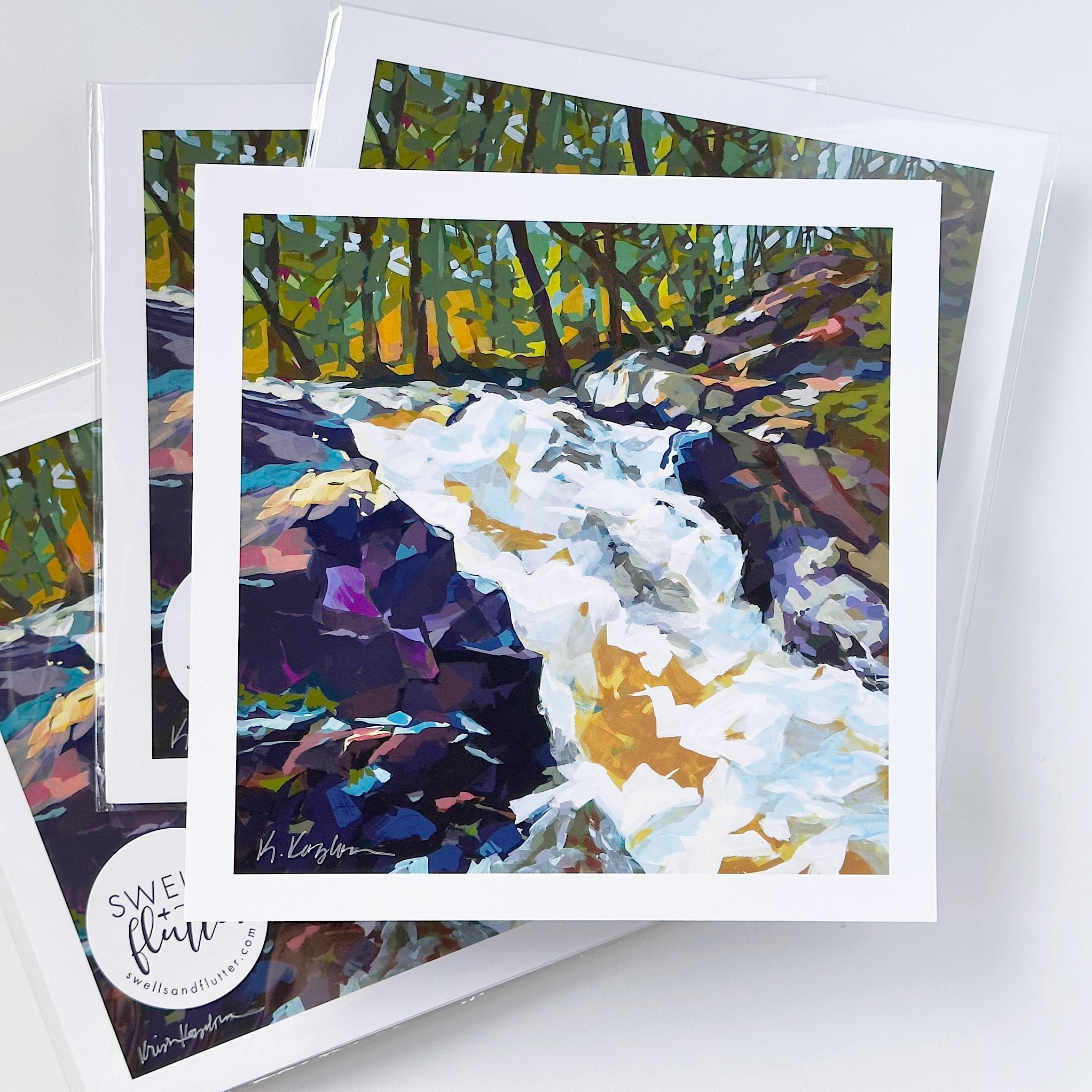 "Chester Creek Falls” – Art Print