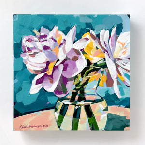 "Double Daffodils" – (Original) Acrylic
