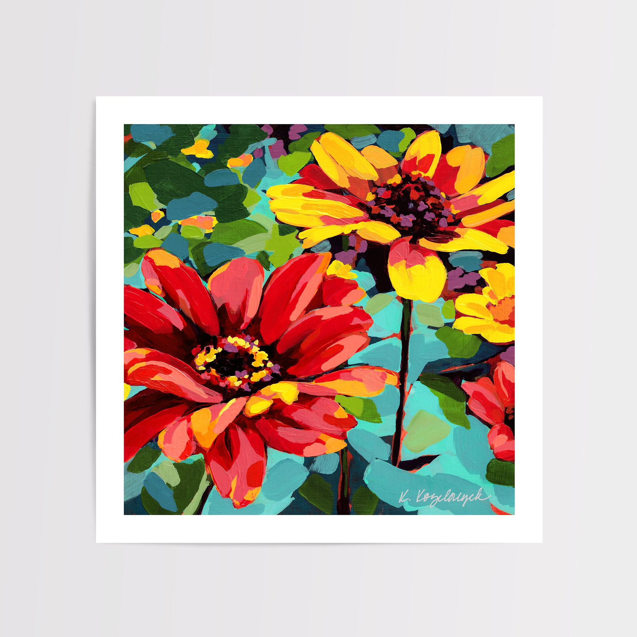 "Fall Floral” – Art Print