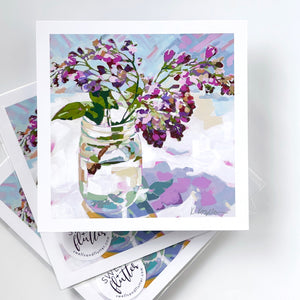 "Lilac Branch” – Art Print