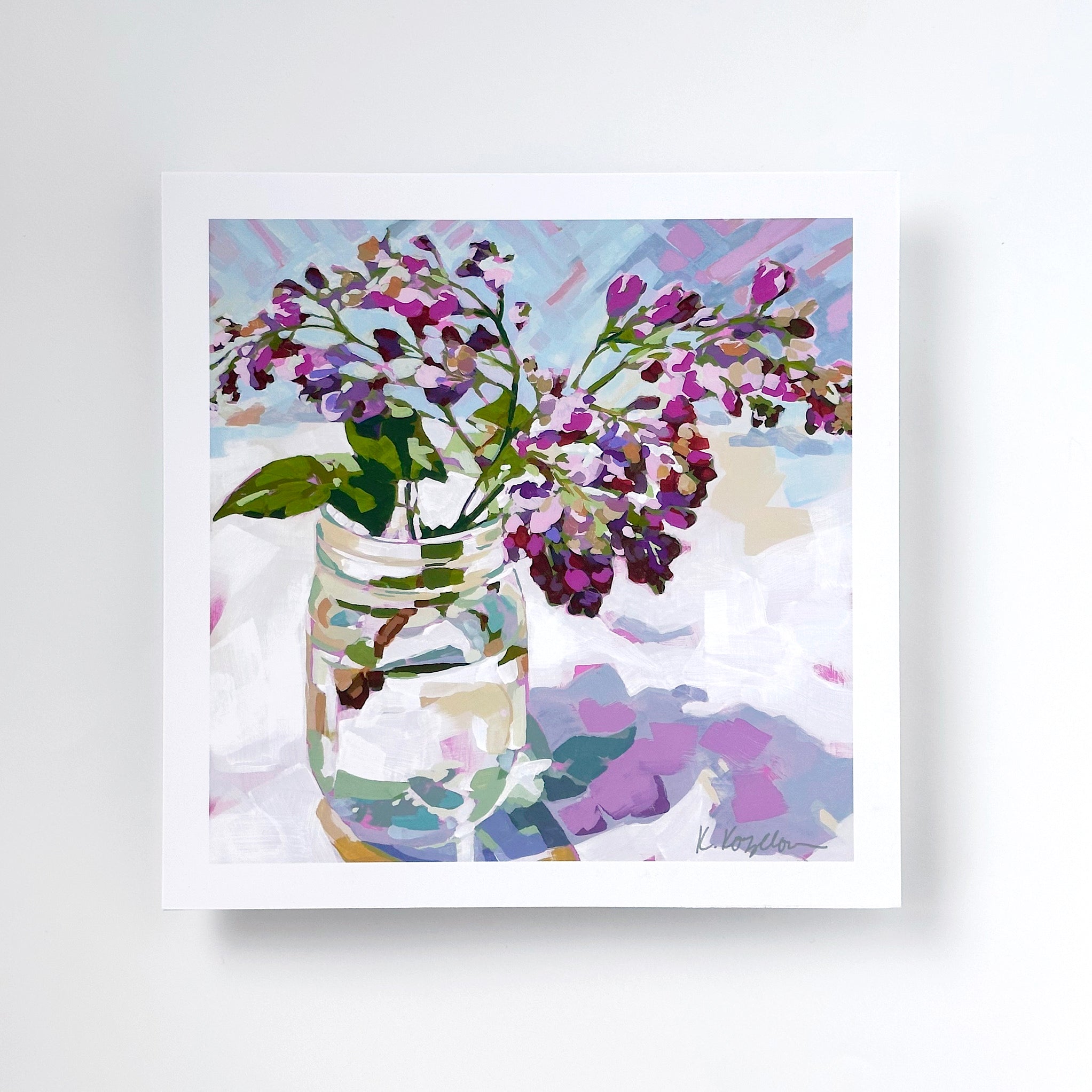 "Lilac Branch” – Art Print
