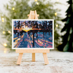 Load image into Gallery viewer, “Snowy Sunset” – Art Print
