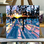 Load image into Gallery viewer, &quot;Snowy Sunset&quot; – (Original)
