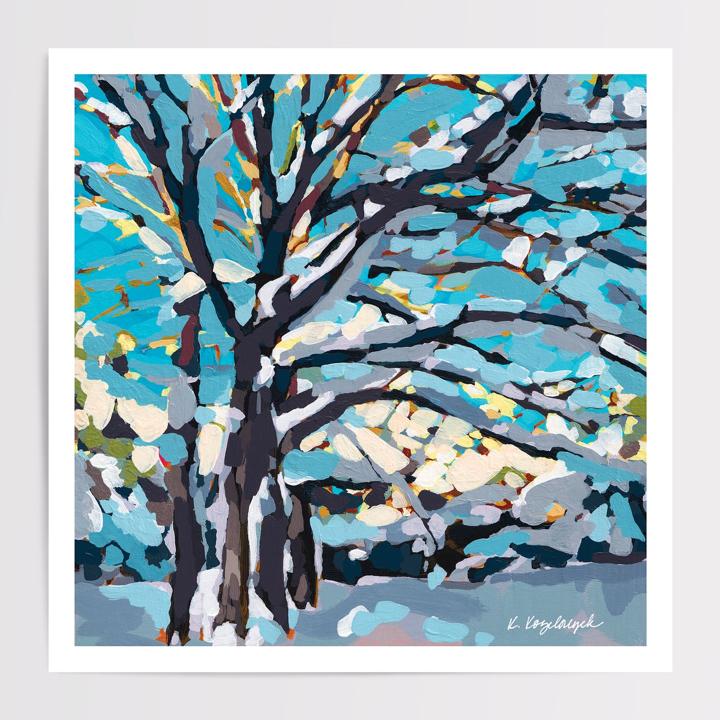 "Winter Tree” – Art Print
