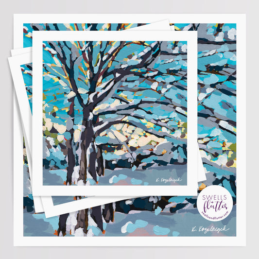 "Winter Tree” – Art Print
