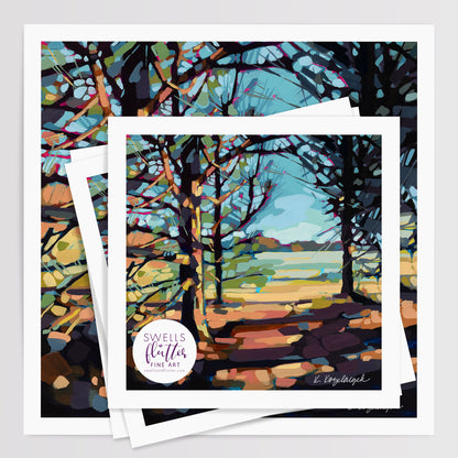 "Beyond the Treeline” – Art Print