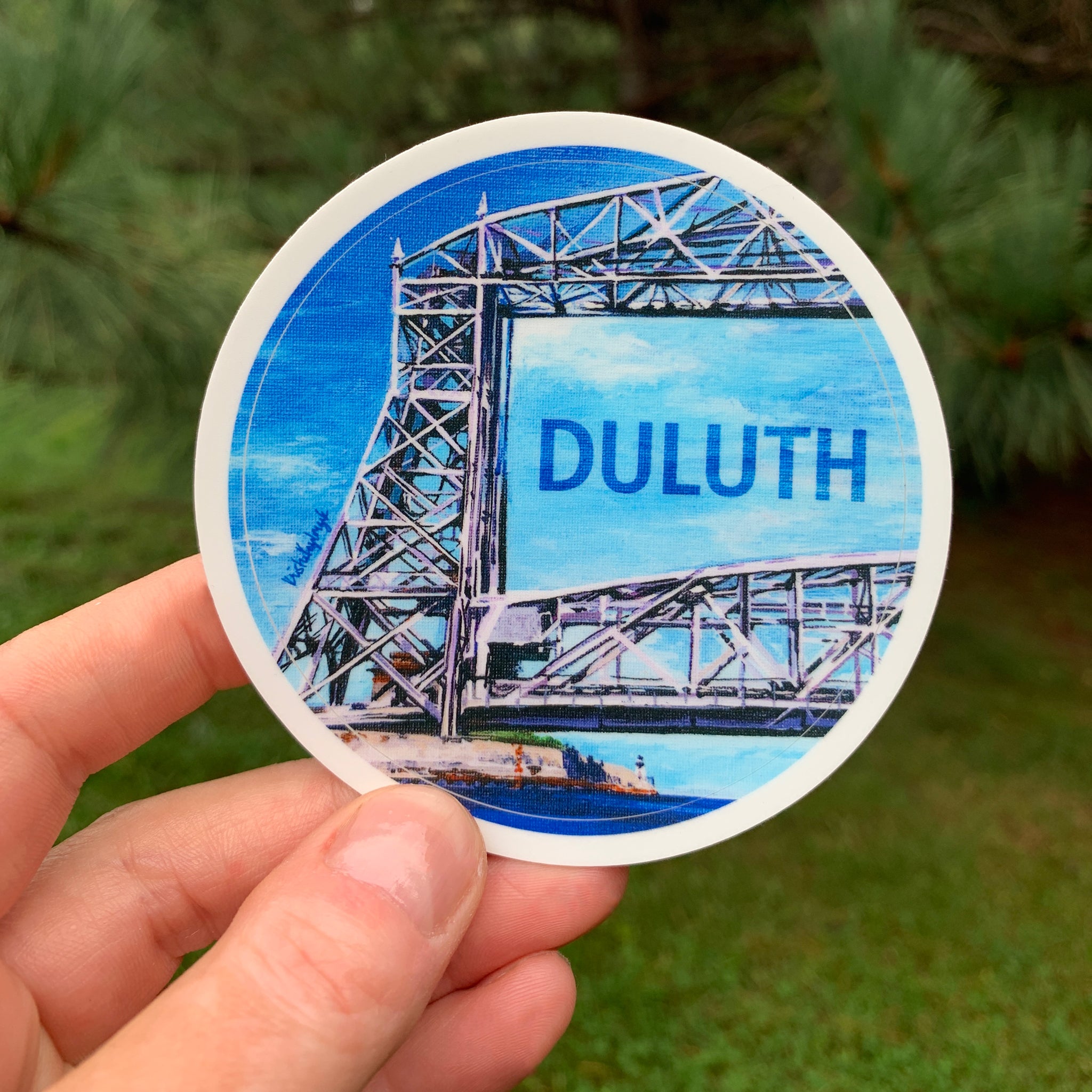 Sticker – Lift Bridge Duluth – Swells + Flutter